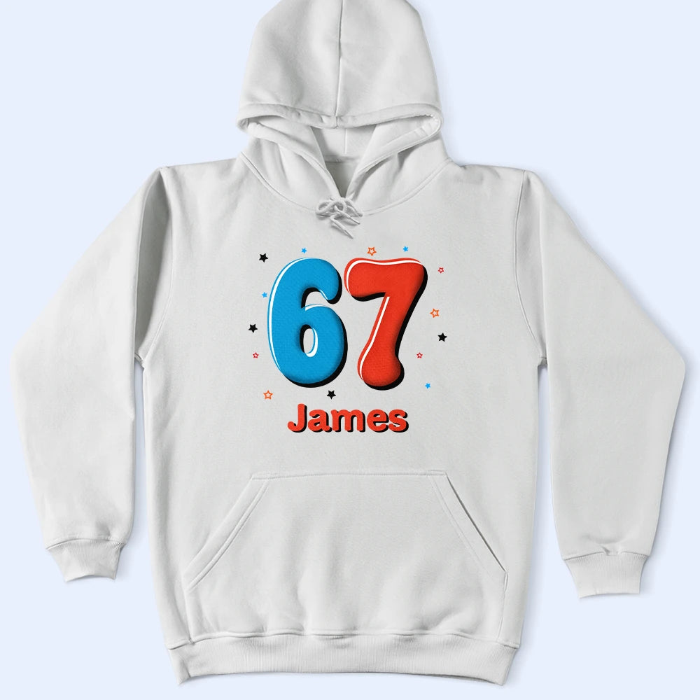 Gift For Kids,Gift For Grandkids,Gift For Men,Gift For Women,Funny - Six Seven Funny Slang - Personalized T Shirt