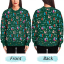 Gift For Kids,Gift For Grandkids,Gift For Men,Gift For Women,Funny - Six Seven Funny Slang - Personalized Unisex Ugly Sweater