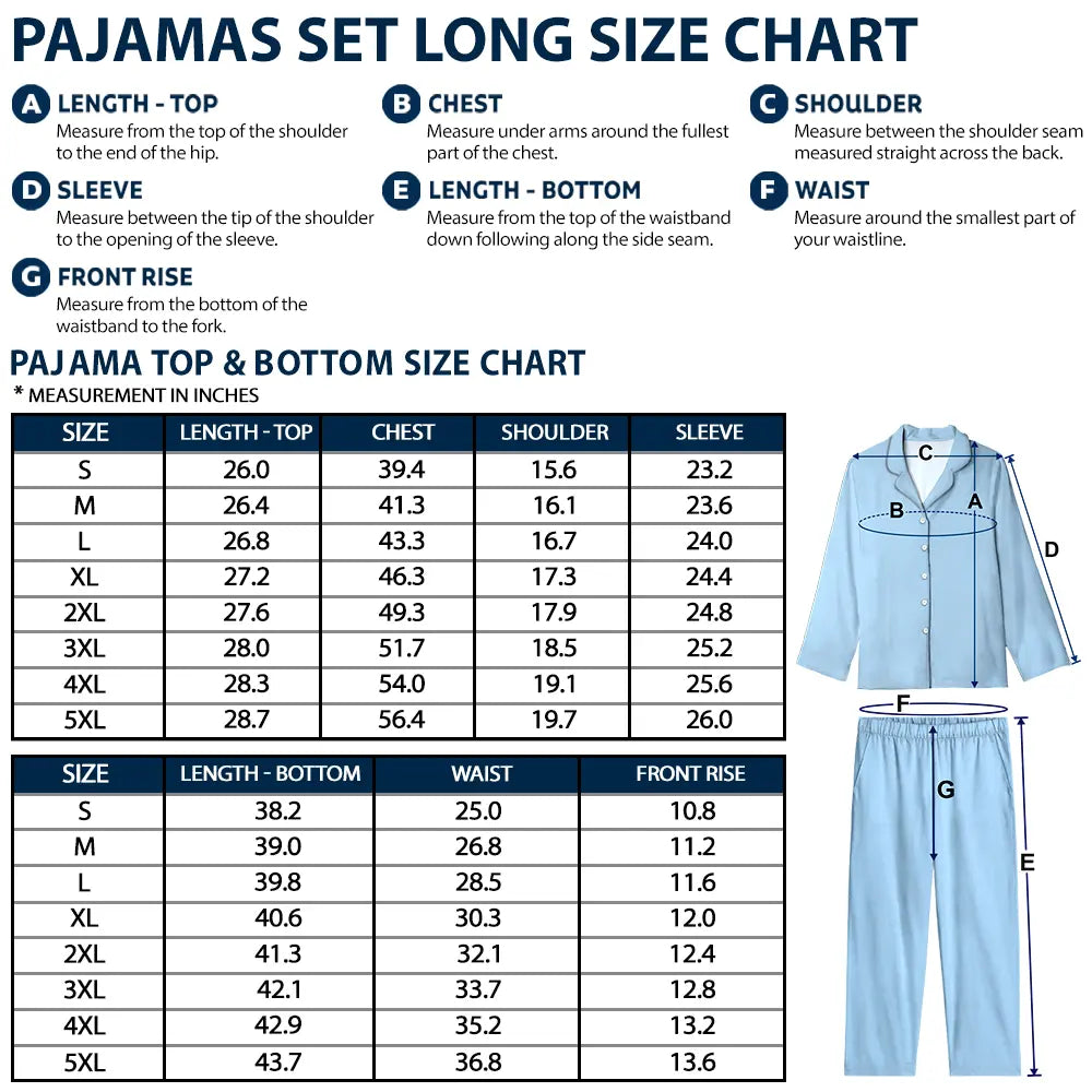 Chinoiserie Toile Dog Mom - Personalized Long Pajamas Set