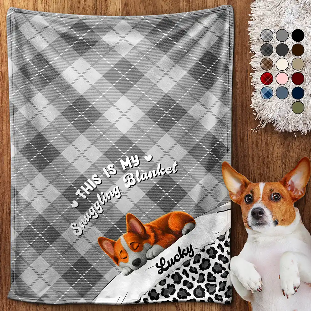 Snuggling Blanket - Personalized Pet Blanket
