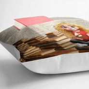 Reading,Gift For Yourself - So Many Books So Little Time - Personalized Pocket Pillow
