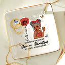 Gift For Yourself,Gift For Women,Happy - Sometimes You Forget You're Beautiful - Personalized Ring Dish