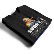 Guitar,Gift For Yourself,Funny - Sorry I D G A F Chord 3D Effect Fun Guitar Player - Personalized T Shirt