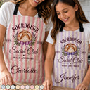 Top Market,Baking,Gift For Yourself,Gift For Women,Custom Text,Happy - Sourdough Social Club Wake And Bake - Personalized Apron