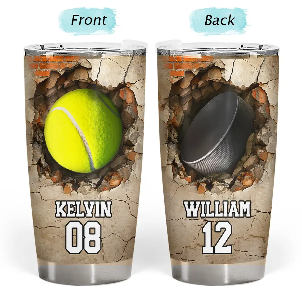 Gift For Yourself, Baseball, Happy, Gift For Kids - Sport Gifts - Personalized Tumbler