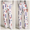 Top Market, Baseball, Playful, Gift For Yourself, Icon - Sports Lovers Number And Name - Personalized Pajama Pants