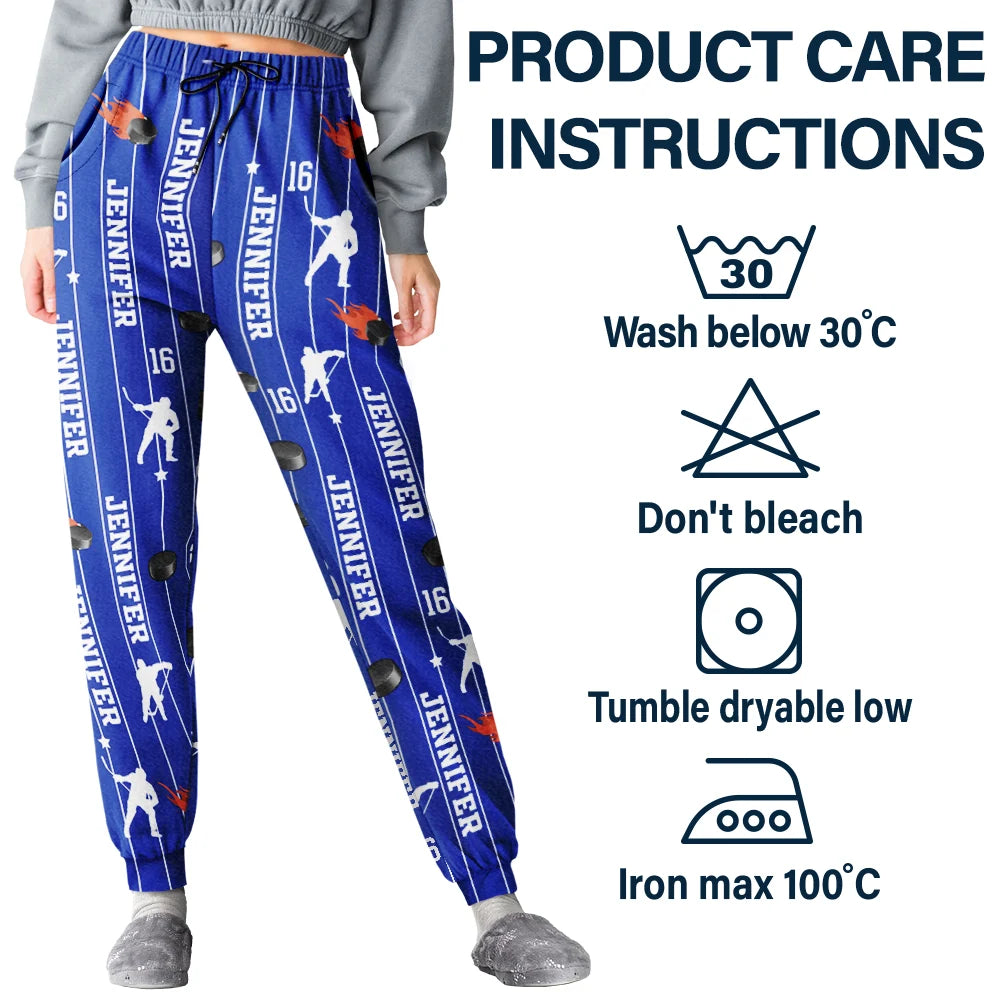 Top Market, Baseball, Playful, Gift For Yourself, Icon - Sports Lovers Number And Name - Personalized Pajama Pants