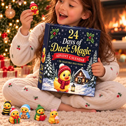 Duck Magic Gift For Kids - Festive Christmas Countdown Advent Calendar