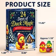 Adorable,Christmas,Duck,Farm,Gift For Kids,No Custom,Pet Lovers - Squishy Duck Magic Gift For Kids - Festive Christmas Countdown Advent Calendar