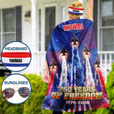 America 250th,Independence Day,Gift For Yourself,Proud,Custom Text - Stars And Stripes America 250th Semiquincentennial - Personalized Costume Cape