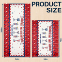 Independence Day,America 250th,Family,Happy,Gift For Yourself - Stars And Stripes America Cheers To 250 Years - Personalized Tablecloth