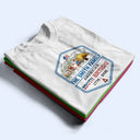 Independence Day, America 250th, Family, Camping, Happy - Stars And Stripes Family Camping - Personalized T Shirt