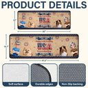 Independence Day - Stars And Stripes Happy USA 250Th Birthday Embroidery Effect - Personalized Runner Rug