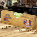 Gift For Father,Gift For Grandpa,Independence Day,America 250th,Gift For Men,Happy - Stars And Stripes Legend Husband Daddy Grandpa - Personalized Bottle Opener Wood Level