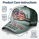 Vector,Independence Day,America 250th,Dog Lovers,Dog Mom,Dog Dad,Dog Couple,Happy - Stars And Stripes Red White Woof - Personalized Classic Cap