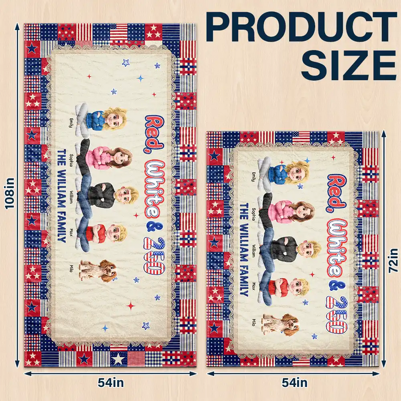 Independence Day,America 250th,Family,Happy,Gift For Yourself,Gift For Father,Gift For Mother - Stars & Stripes Red White And 250 - Personalized Tablecloth