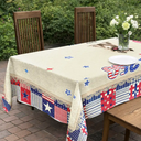 Independence Day,America 250th,Family,Happy,Gift For Yourself,Gift For Father,Gift For Mother - Stars & Stripes Red White And 250 - Personalized Tablecloth