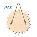 Gift For Mother,Gift For Grandma,Happy - Sunflower Mom Grandma Sign - Personalized Custom Shaped Wood Sign