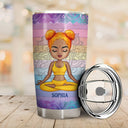 I'm Not Sugar And Spice And Everything Nice I'm Sage And Hood Meditation - Gift For Yoga Lovers - Personalized Custom Tumbler