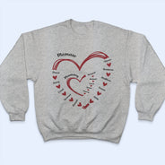 Nana Mama Little Hearts - Birthday, Loving Gift For Mom, Grandma - Personalized T Shirt