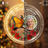 Memorial - Custom Photo I'm Always With You Memorial - Personalized LED Pendant Light