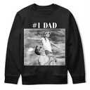 Gift For Husband,Gift For Yourself,Gift For Men,Gift For Father,Gift For Grandpa,Non-Eng,Photo,Proud - Custom Photo Best Dad Ever No 1 Grandpa - Personalized T Shirt