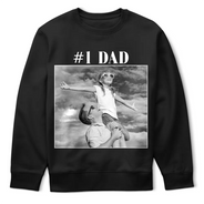 Gift For Husband,Gift For Yourself,Gift For Men,Gift For Father,Gift For Grandpa,Non-Eng,Photo,Proud - Custom Photo Best Dad Ever No 1 Grandpa - Personalized T Shirt