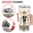 Teacher Of Tiny Human - Personalized Custom Tumbler