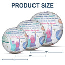 We Weren't Sisters By Birth - Gift For Bestie - Personalized Round Pillow