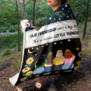 A Million Little Things - Gift For Besties - Personalized Fleece Blanket