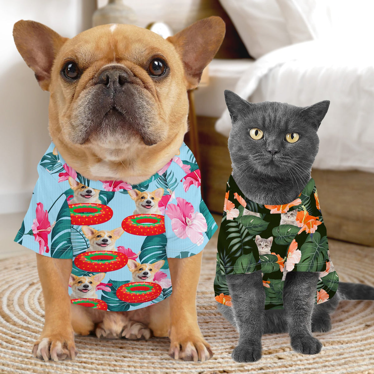 Custom Photo Funny Pet Face - Gift For Dog Lovers, Cat Lovers - Personalized Pet Shirt