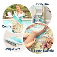 Wanna Have Some Sun - Personalized Beach Towel