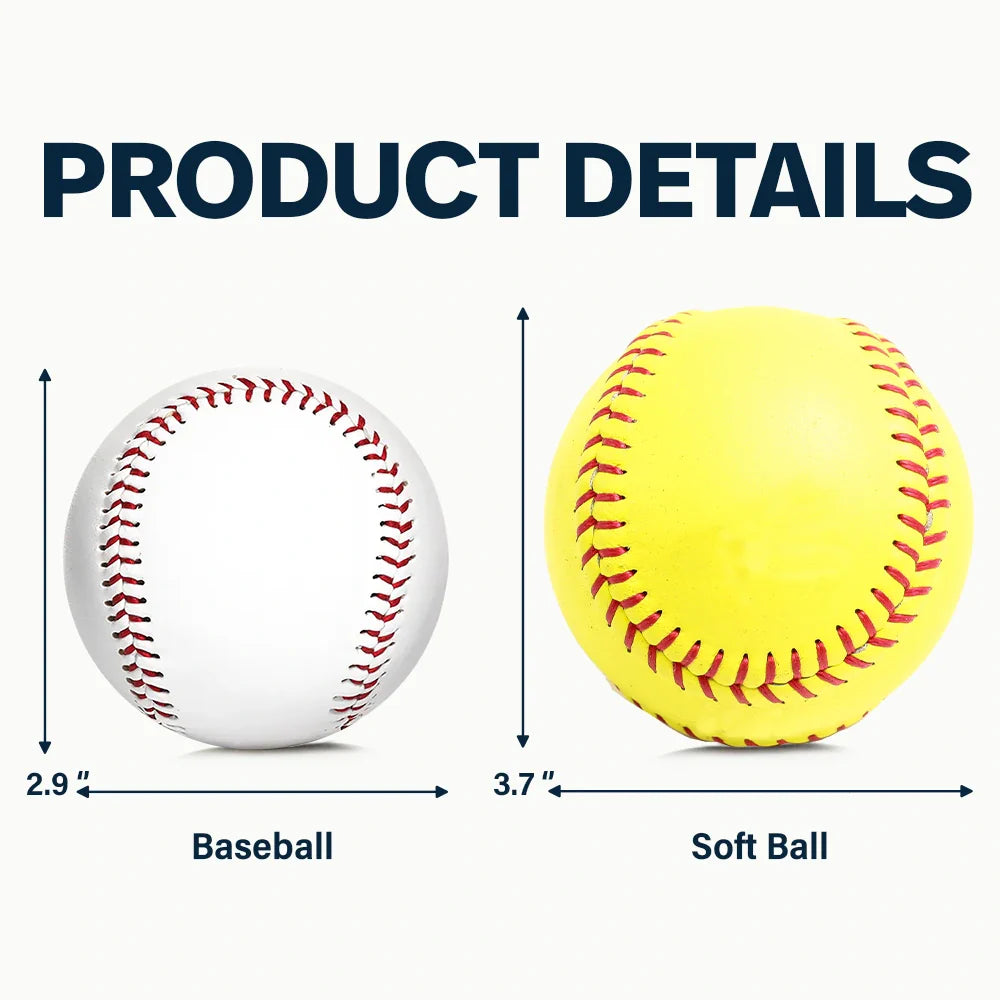 Custom Photo We Hit A Homerun Scoring You As Our Dad - Personalized Baseball, Softball