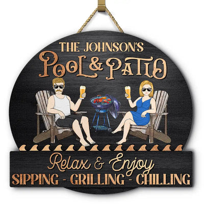 Wood Sign For Couples