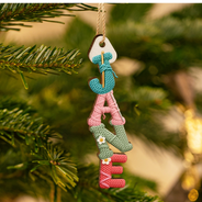 Christmas,Gift For Women,Gift For Yourself,Gifts For Her,Icon,Proud,Reading - Christmas Gift For Mom Grandma Wife - Personalized Custom Name In Reading Gardening Baking Letters Wooden Ornament