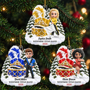 Christmas,Happy,Top Market,Vector - Christmas Gift For Teen Boy Girl - Personalized Marching Band Acrylic Ornament