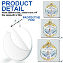 Christian,Christmas,Memorial,Family - Custom Photo God Holds You in His Arms Memorial Keepsake - Personalized Custom Shaped Acrylic Ornament