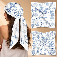 Gift For Yourself,Gift For Women,Happy,Independence Day,America 250th,Pet Mom,Dog Mom,Cat Mom,Playful - Proud American Dog Cat Mom Celebrating - Personalized Scarf