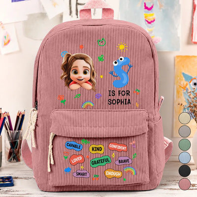 Corduroy Backpack