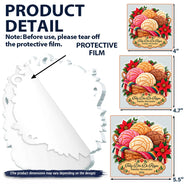Christmas,Cooking,Family,Happy,Icon - Regalo De Navidad Para Familia Latina - Personalized Tamales Comida Navideña Adorno Acrílico Acrylic Ornament