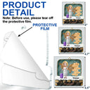 Christmas,Travel,Gift For Couples - The Year We And Our Suitcase Traveled Together - Personalized Custom Shaped Acrylic Ornament