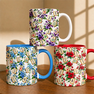 Confident,Gift For Women,Gift For Yourself,Gifts For Her,Icon - Mahjong Player Birthday Gift - Personalized Birth Flower And Name Mug