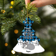 I'm The Gift - Christmas Gift For Dog Lovers - Personalized Tree Ceramic Ornament