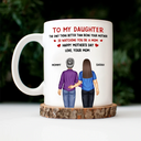 Dad - Daughters (Adult),Gift For Daughter,Happy - The Only Thing Better Than Having You As Daughter - Personalized Mug
