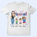 Gift For Mother,Gift For Grandma,Independence Day,America 250th - Stars & Stripes Nana Gigi - Personalized T Shirt