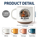 Punch Monkey,Gift For Yourself,Love,Gift For Bestie,Gift For Women,Gift For Men - In A World Where You Can Be Anything Be Kind - Personalized Pottery Mug