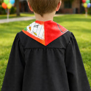 Gift For Kids,Gift For Grandkids,Graduation,Happy - Kid Crayon Graduation - Personalized Kid Graduation Stole