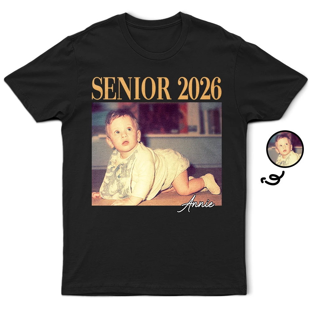 Custom Photo Graduation Senior - Personalized T Shirt