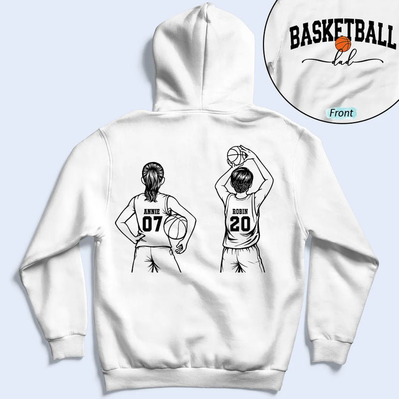 Basketball,Sport Mom,Sport Dad,Gift For Mother,Gift For Father,Happy - Basketball Mom - Personalized T Shirt