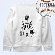 Sport Mom,Sport Dad,Gift For Mother,Gift For Father,Happy,Football - American Football Mom - Personalized T Shirt